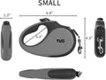 TUG 360° Tangle-Free Retractable Dog Leash - One-Handed Control with Anti-Slip Grip