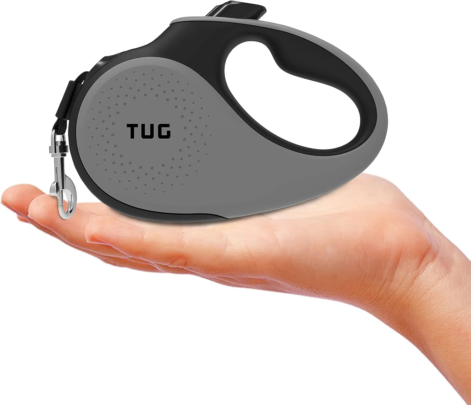 TUG 360° Tangle-Free Retractable Dog Leash - One-Handed Control with Anti-Slip Grip